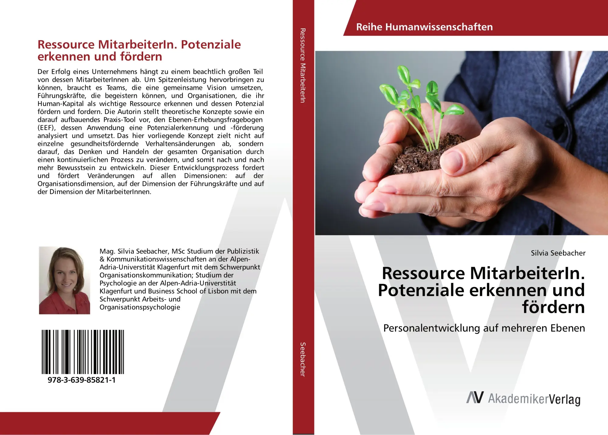 Cover: 9783639858211 | Ressource MitarbeiterIn. Potenziale erkennen und fördern | Seebacher