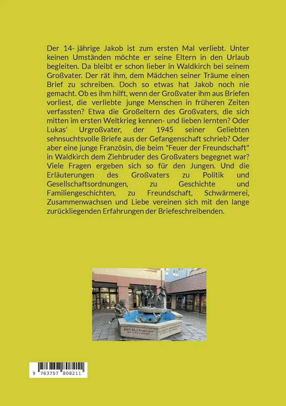 Rückseite: 9783757808211 | Briefgeflüster | Liebevolle Gedanken in vier Generationen | Bernhard