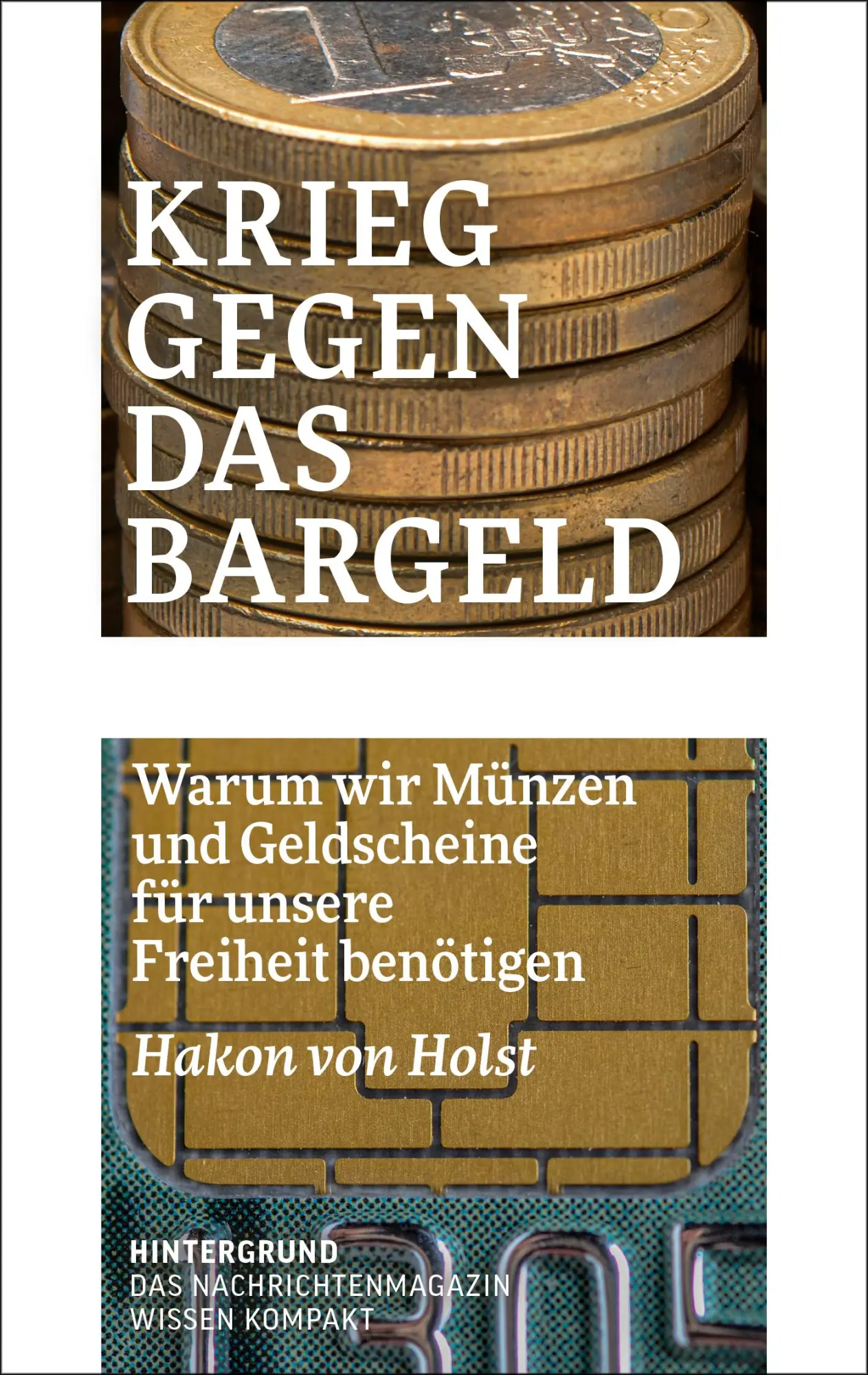 Cover: 9783910568211 | Krieg gegen das Bargeld | Hakon von Holst | Taschenbuch | Deutsch