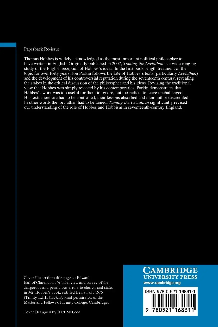 Rückseite: 9780521168311 | Taming the Leviathan | Jon Parkin | Taschenbuch | Englisch | 2010