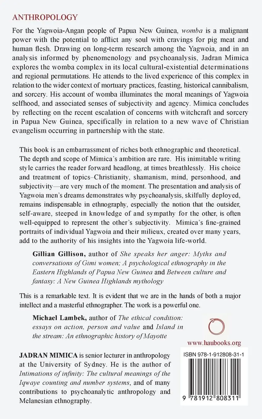Rückseite: 9781912808311 | Of Humans, Pigs, and Souls | An Essay on the Yagwoia "Womba" Complex