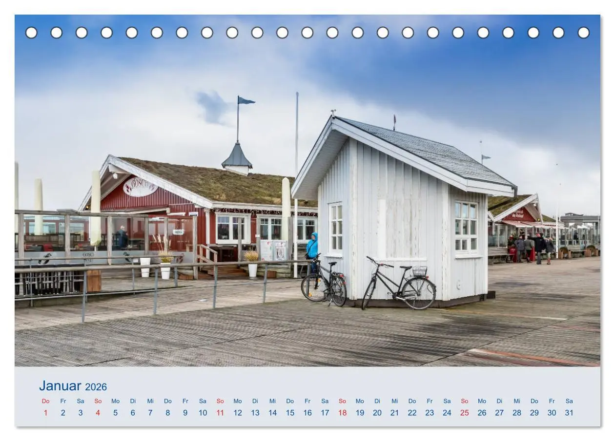 Bild: 9783457758311 | Nordseeküste Am Strand von Sankt Peter-Ording (Tischkalender 2026...