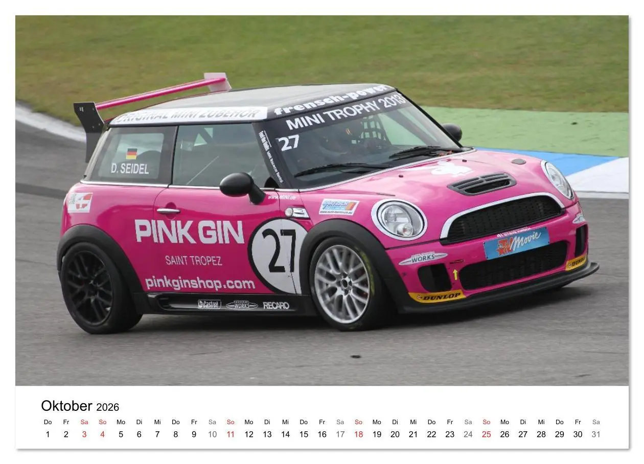 Bild: 9783516228311 | John Cooper Motorsport (Wandkalender 2026 DIN A2 quer), CALVENDO...