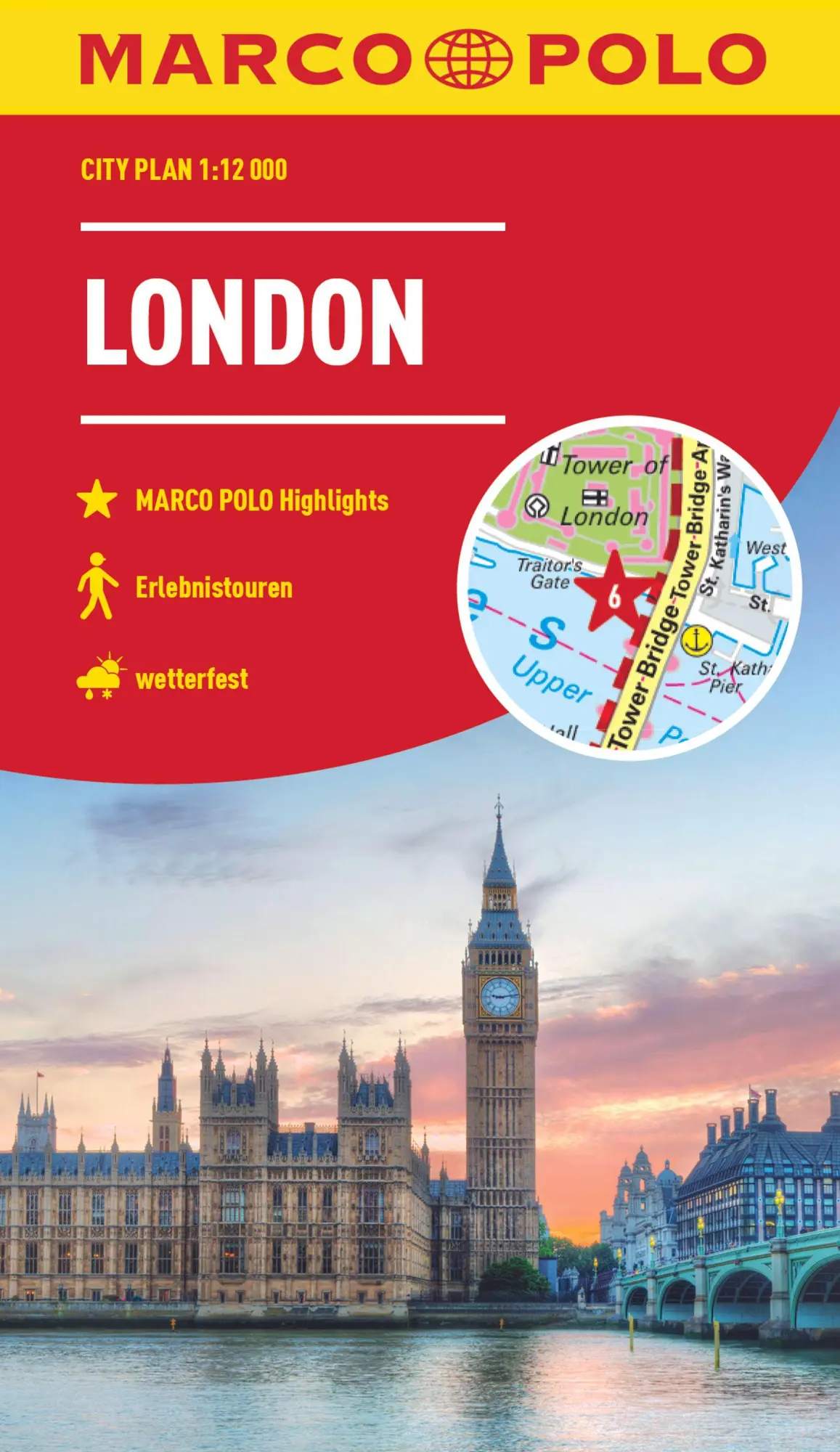 Cover: 9783575018311 | MARCO POLO Cityplan London 1:12.000 | Marco Polo Verlag | (Land-)Karte