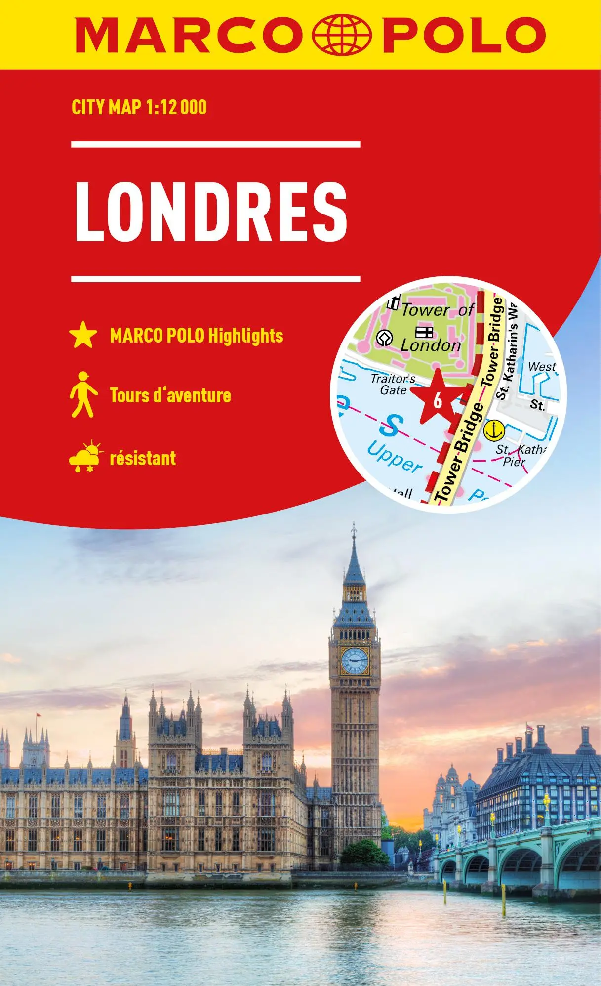 Rückseite: 9783575018311 | MARCO POLO Cityplan London 1:12.000 | Marco Polo Verlag | (Land-)Karte