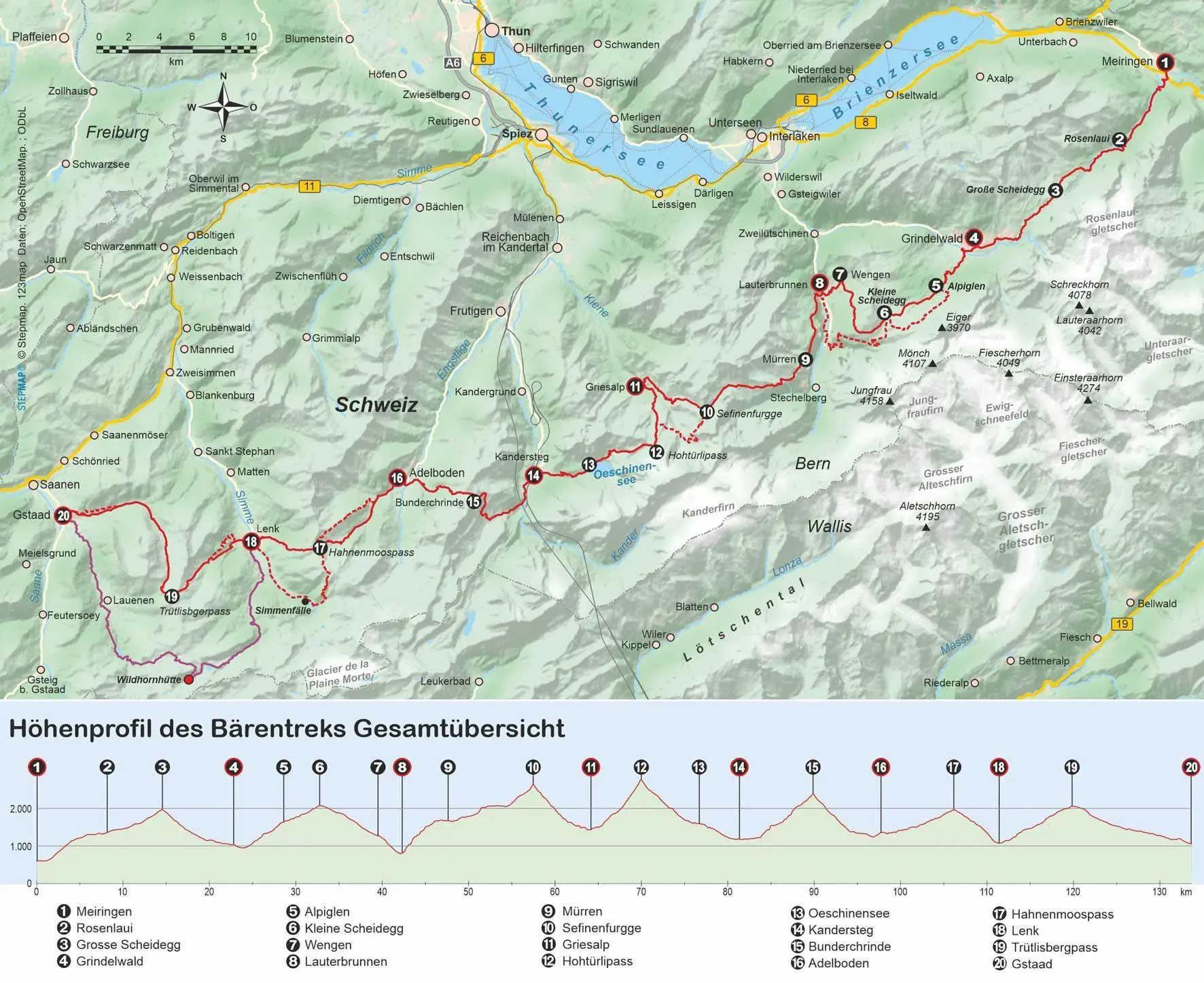 Bild: 9783866868311 | Schweiz: Bärentrek von Meiringen nach Gstaad | Iris Kürschner (u. a.)