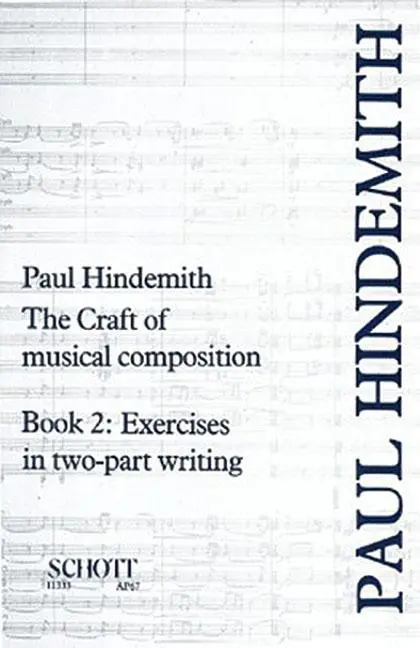Cover: 9780901938411 | The Craft of Musical Composition, Book 2: Exercises in Two-Part...
