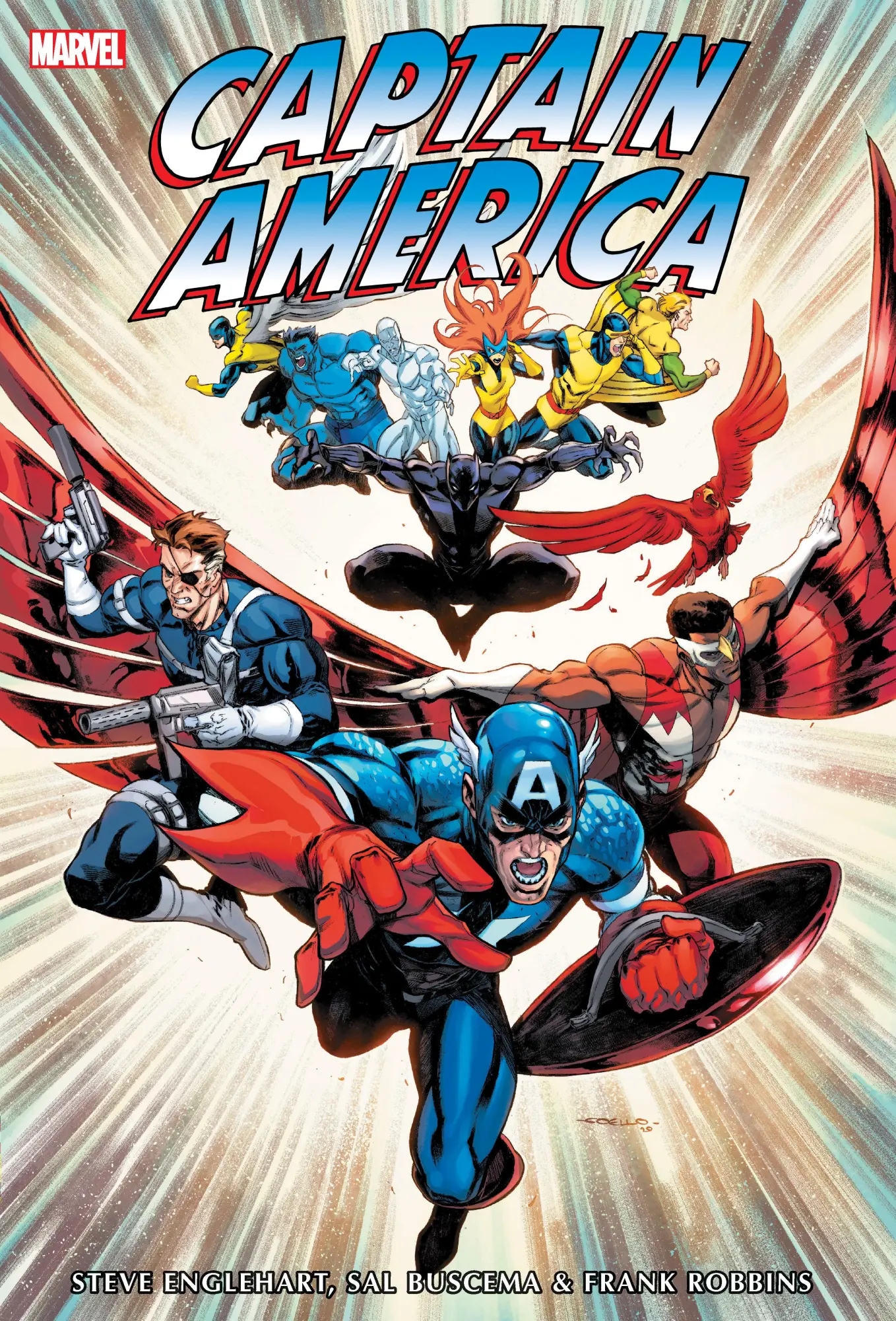 Cover: 9781302958411 | Captain America Omnibus Vol. 3 Iban Coello Cover [New Printing] | Buch