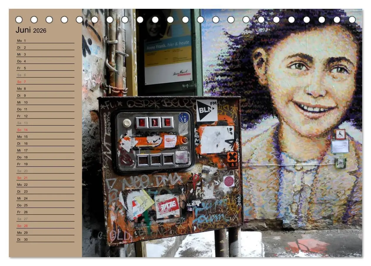Bild: 9783516148411 | Street-Art Berlin (Tischkalender 2026 DIN A5 quer), CALVENDO...