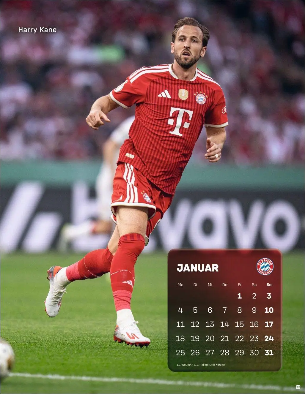 Bild: 9783756418411 | FC Bayern München Posterkalender 2027 | Heye | Kalender | 15 S. | 2027
