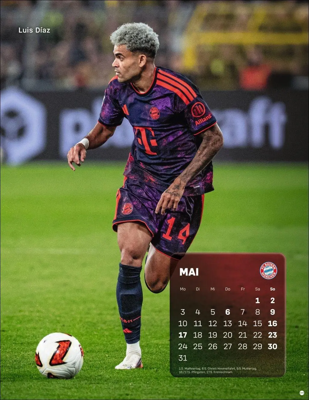 Bild: 9783756418411 | FC Bayern München Posterkalender 2027 | Heye | Kalender | 15 S. | 2027