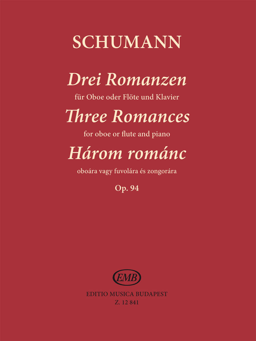 Cover: 9790080128411 | Drei Romanzen op. 94 | Robert Schumann | Buch | 1985