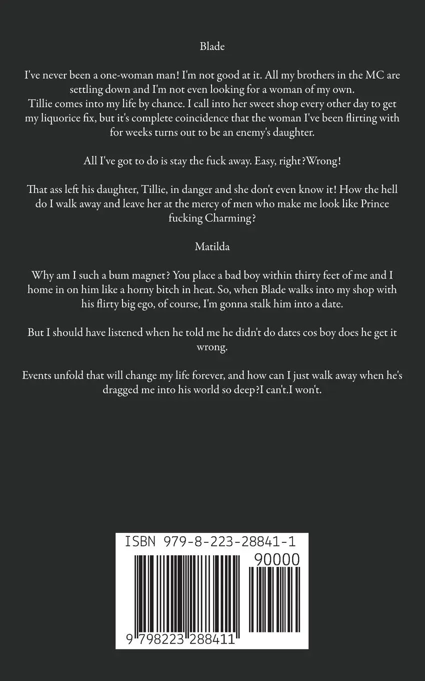 Rückseite: 9798223288411 | Taming Blade | Nicola Jane | Taschenbuch | Englisch | 2023
