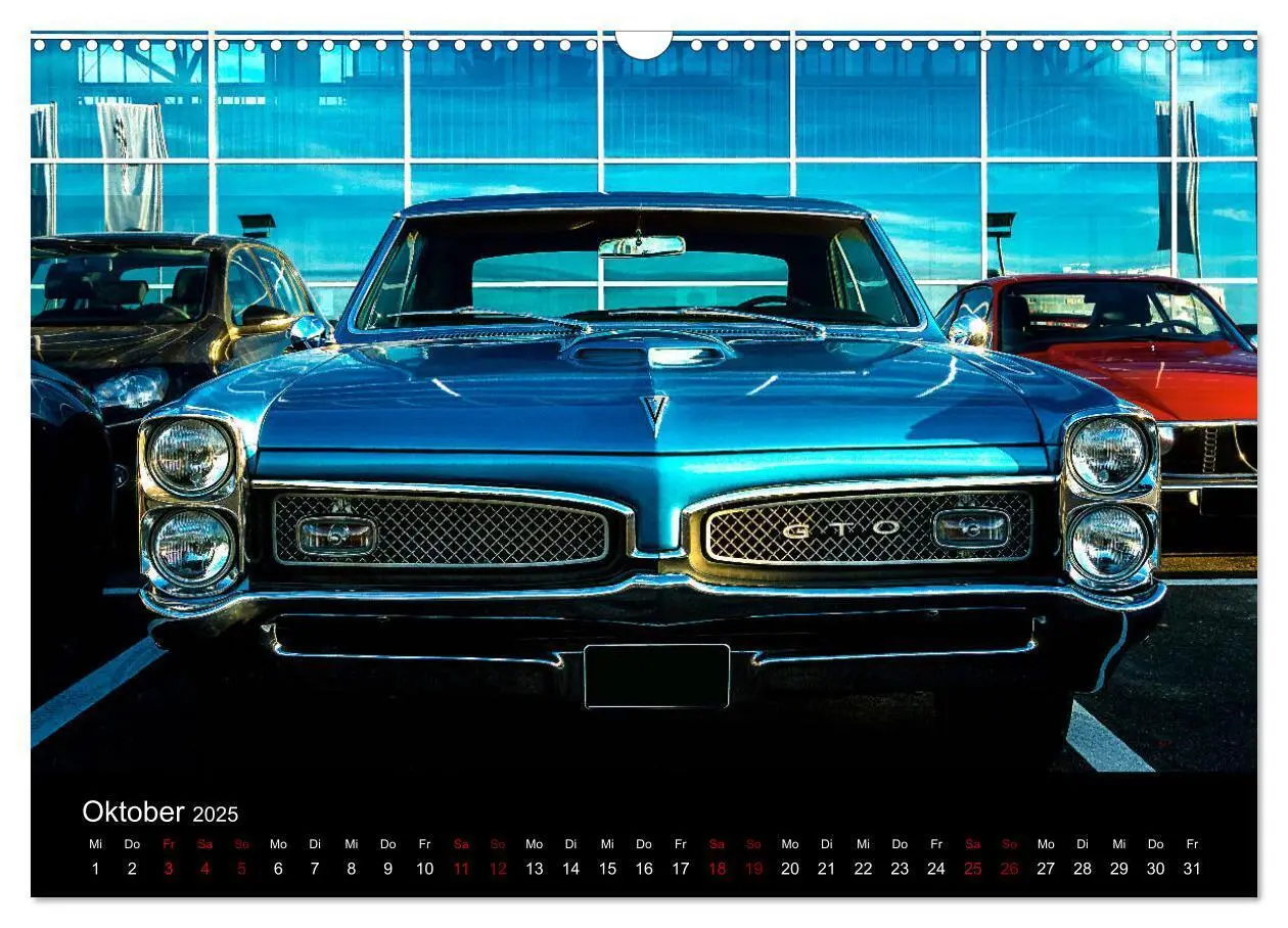 Bild: 9783435408511 | American Automobile (Wandkalender 2025 DIN A3 quer), CALVENDO...
