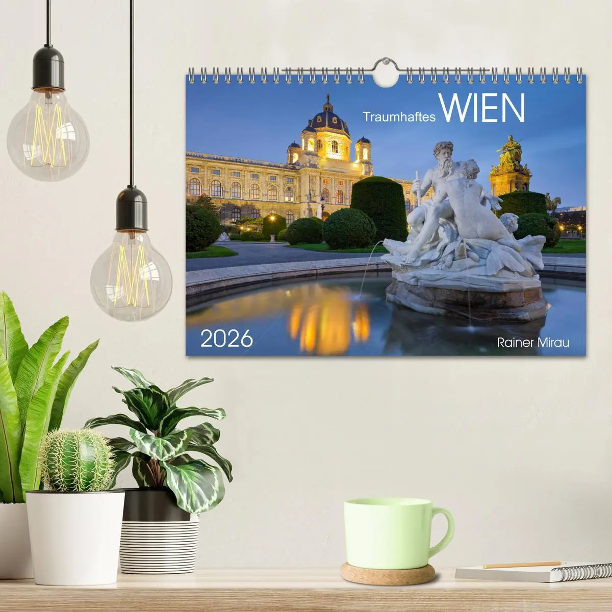 Bild: 9783457808511 | Traumhaftes Wien 2026 (Wandkalender 2026 DIN A4 quer), CALVENDO...