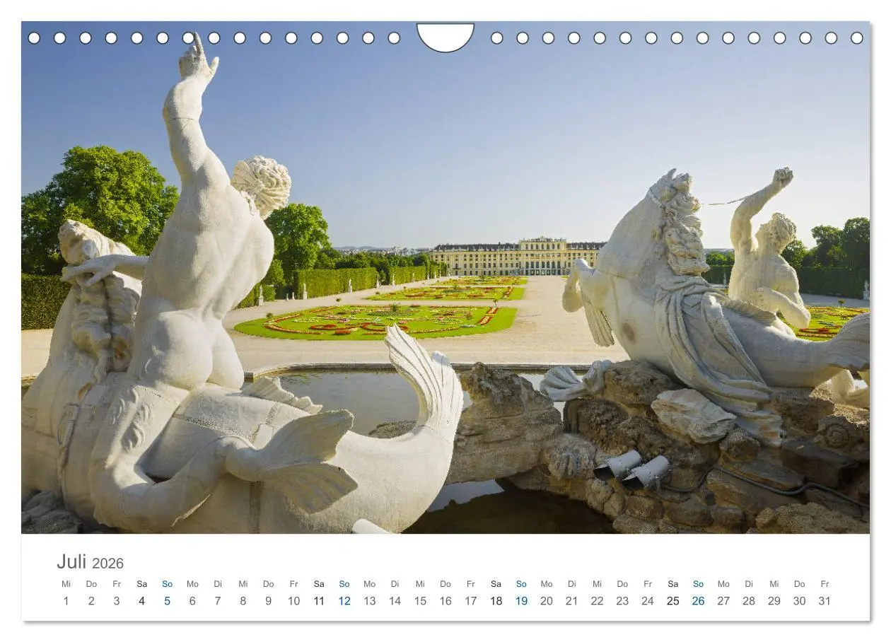 Bild: 9783457808511 | Traumhaftes Wien 2026 (Wandkalender 2026 DIN A4 quer), CALVENDO...
