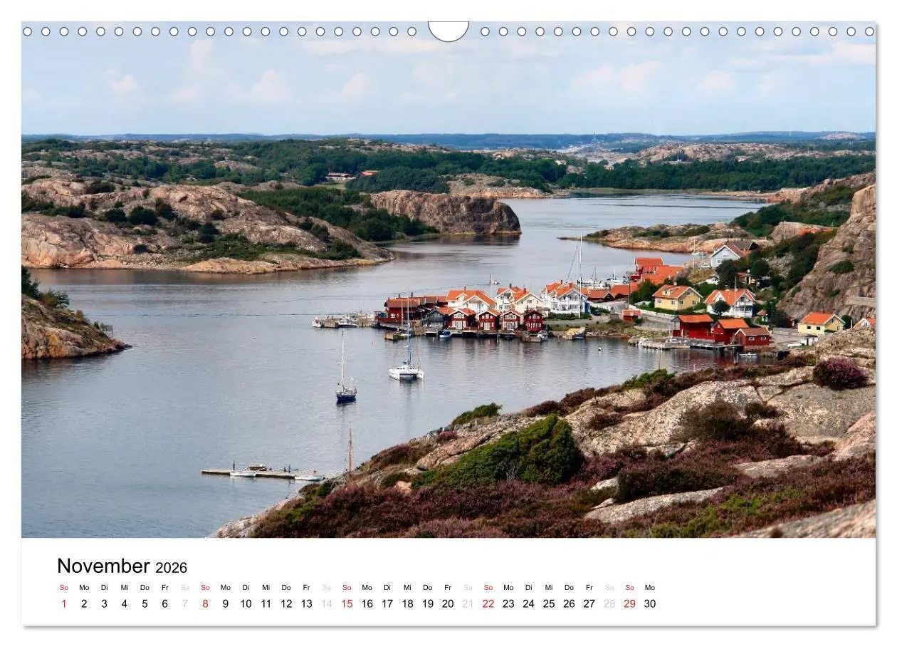 Bild: 9783516138511 | Wundervolles Schweden 2026 (Wandkalender 2026 DIN A3 quer),...