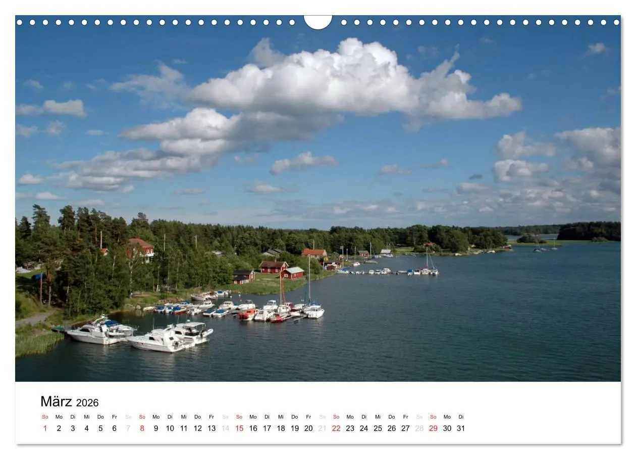 Bild: 9783516138511 | Wundervolles Schweden 2026 (Wandkalender 2026 DIN A3 quer),...