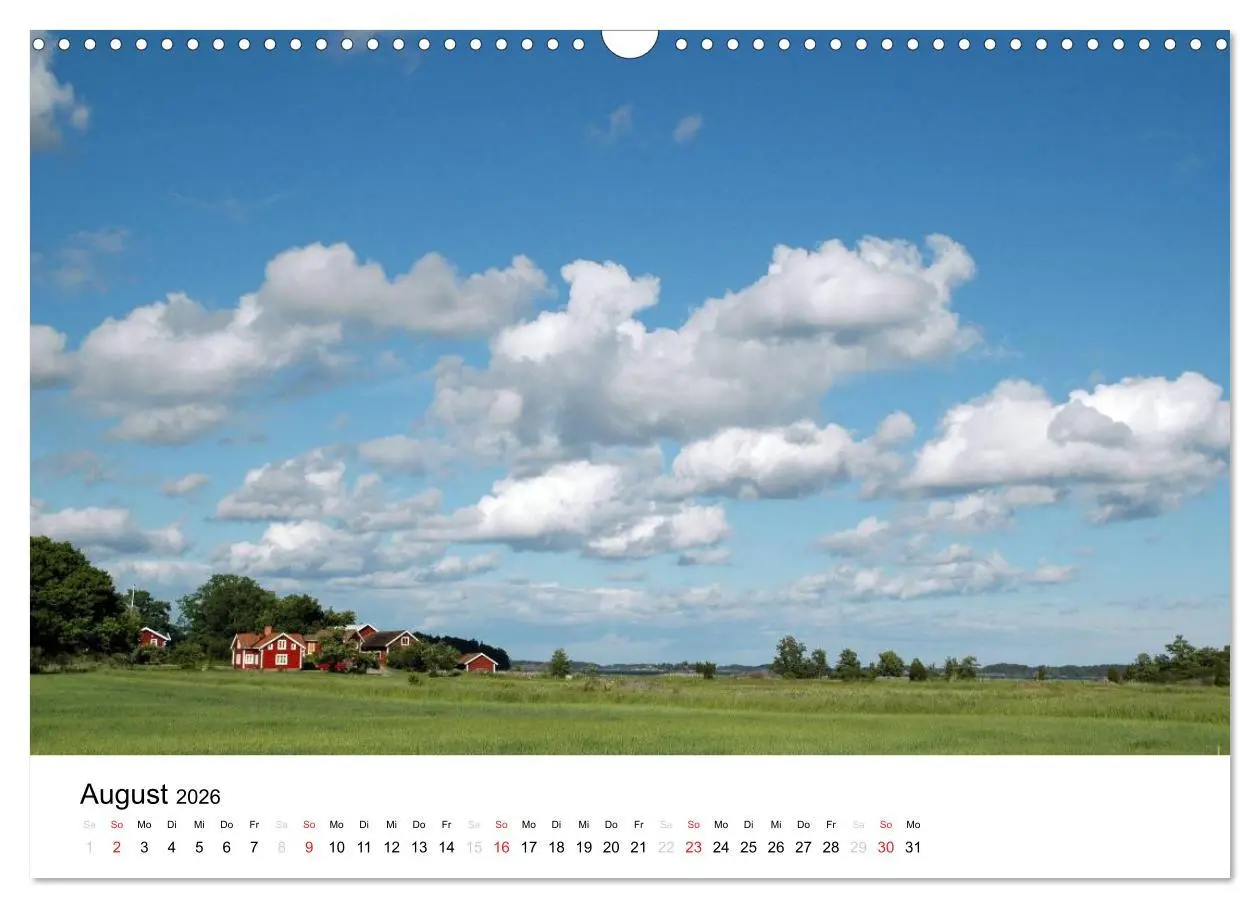 Bild: 9783516138511 | Wundervolles Schweden 2026 (Wandkalender 2026 DIN A3 quer),...