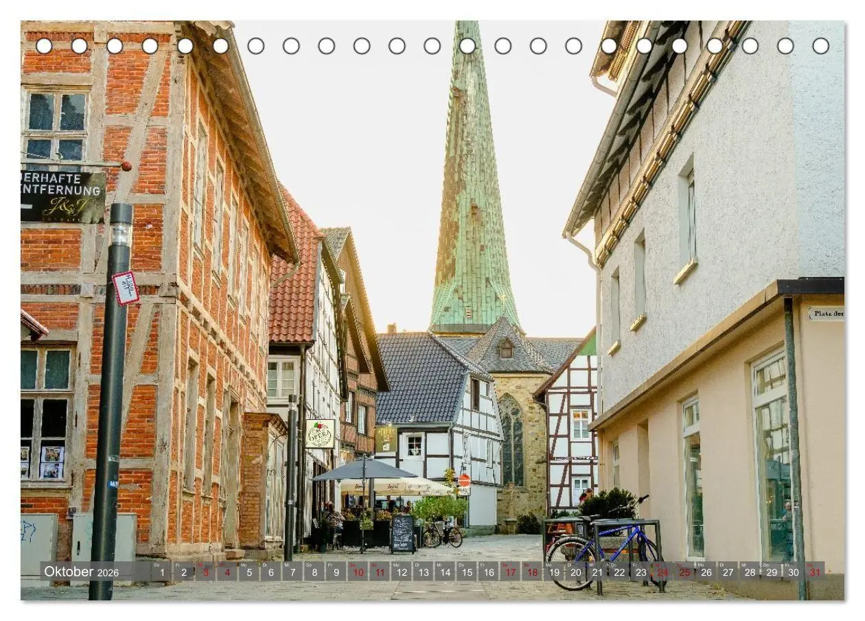 Bild: 9783516688511 | Ein Blick auf Delbrück (Tischkalender 2026 DIN A5 quer), CALVENDO...