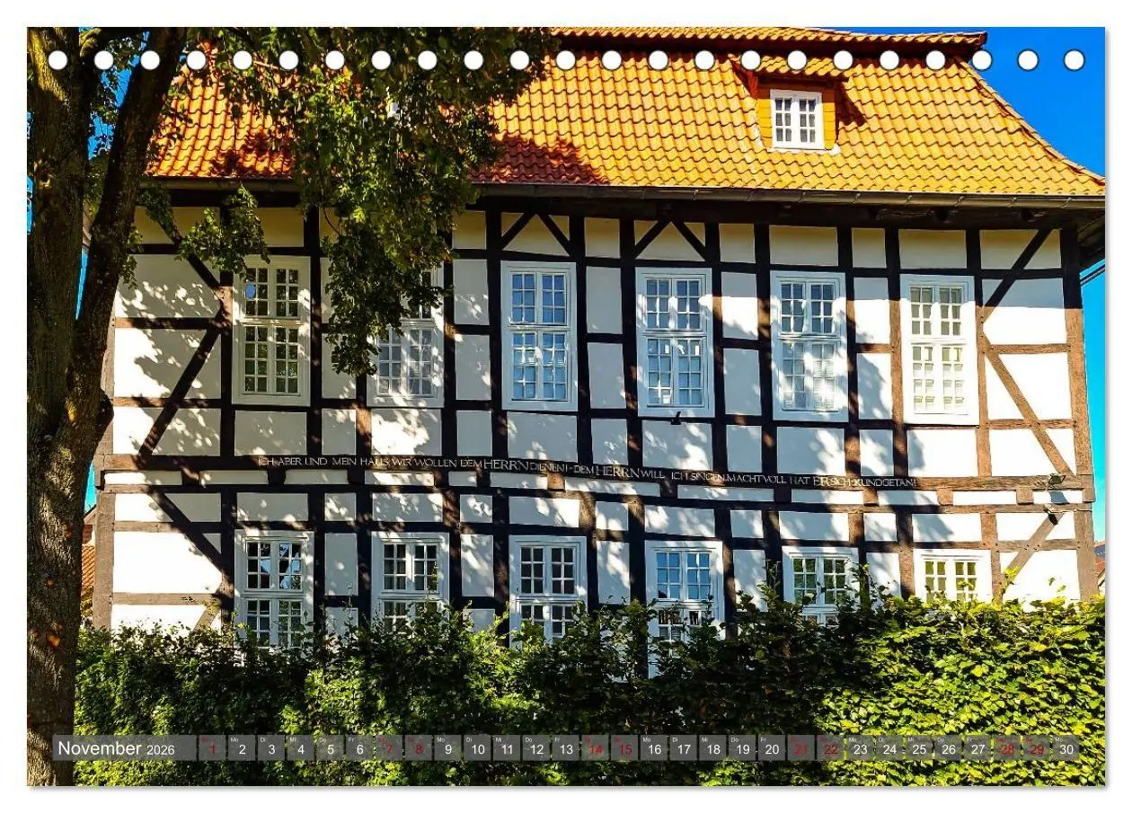 Bild: 9783516688511 | Ein Blick auf Delbrück (Tischkalender 2026 DIN A5 quer), CALVENDO...