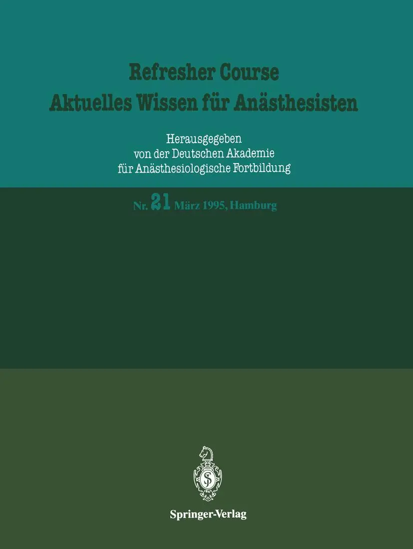 Cover: 9783540588511 | März 1995, Hamburg | J. Radke | Taschenbuch | x | Deutsch | 1995