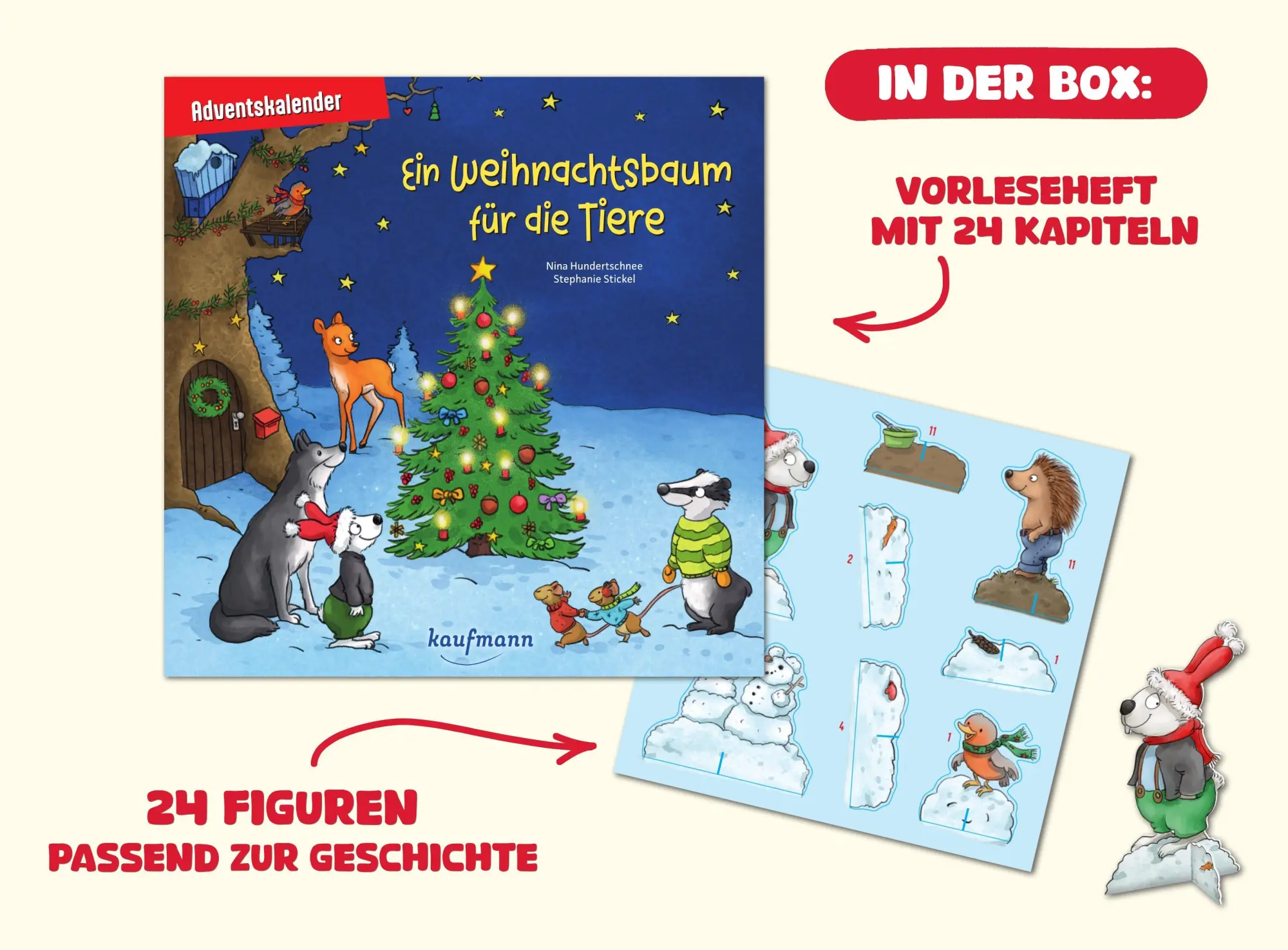 Bild: 9783780618511 | Ein Weihnachtsbaum für die Tiere | Nina Hundertschnee | Broschüre