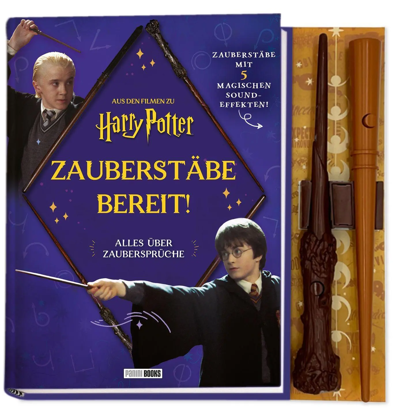 Cover: 9783833248511 | Harry Potter: Zauberstäbe bereit! - Alles über Zaubersprüche | Spinner
