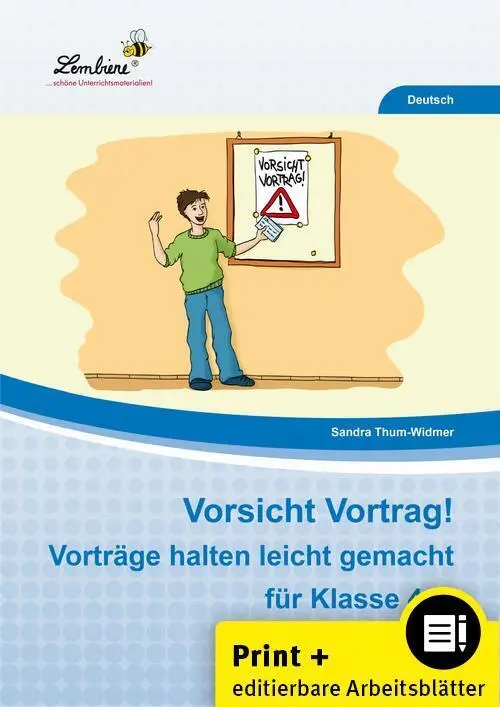 Cover: 9783869988511 | Vorsicht Vortrag! Vorträge halten, m. 1 CD-ROM | Sandra Thum-Widmer