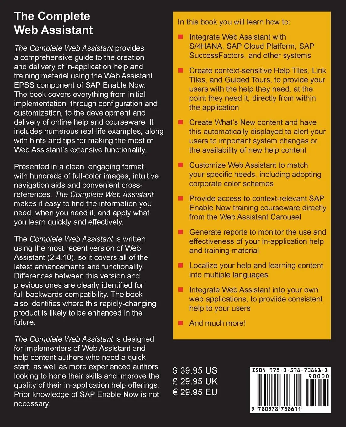 Rückseite: 9780578738611 | The Complete Web Assistant | Dirk Manuel | Taschenbuch | Englisch