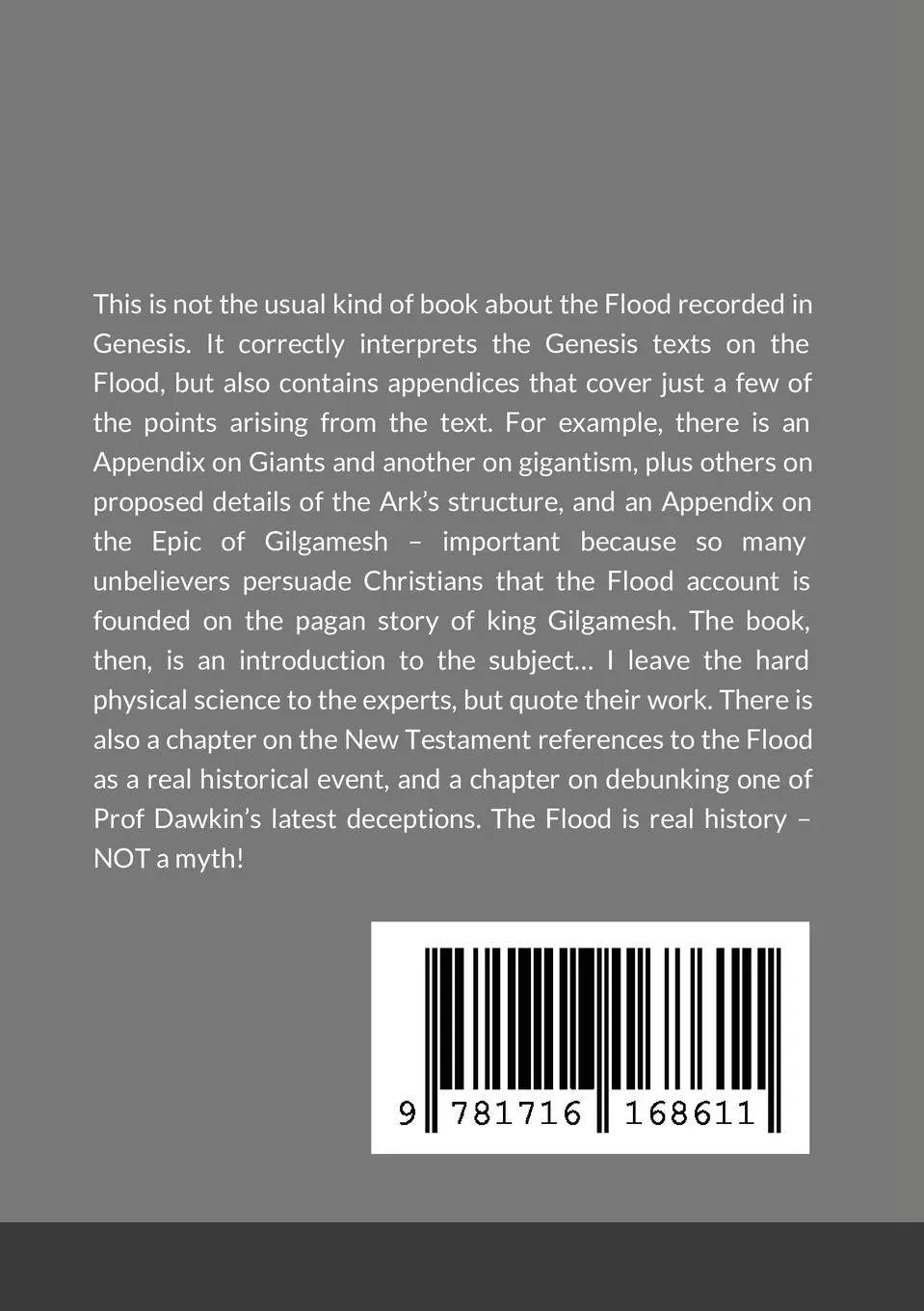Rückseite: 9781716168611 | Noah's Flood | Real History | K B Napier | Taschenbuch | Englisch