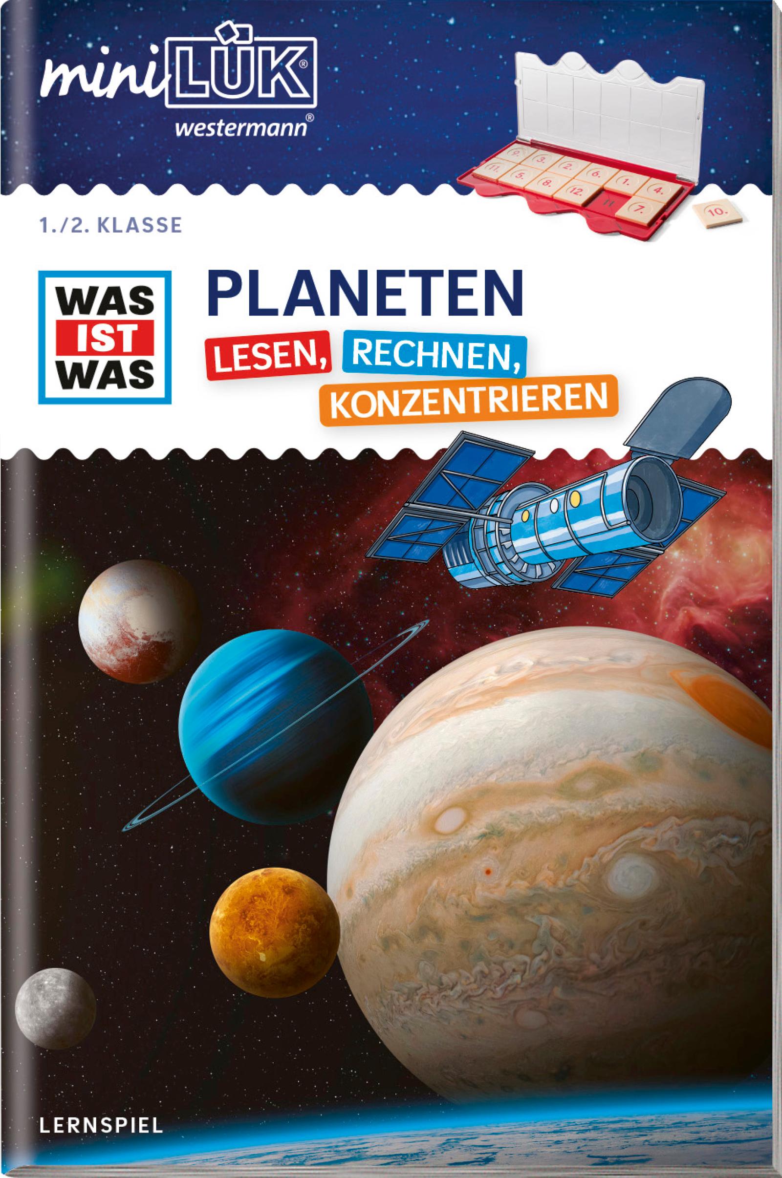 Cover: 9783072448611 | miniLÜK. Deutsch WAS IST WAS Planeten Lesen, Rechnen, Konzentrieren...