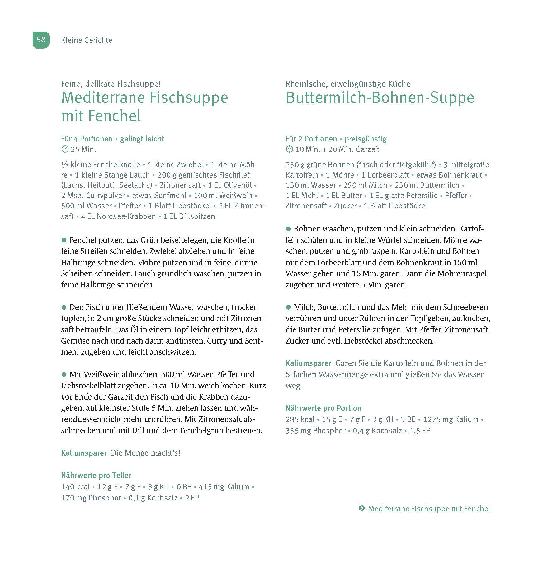 Bild: 9783432118611 | Köstlich essen Nierenerkrankungen | Barbara Börsteken | Taschenbuch
