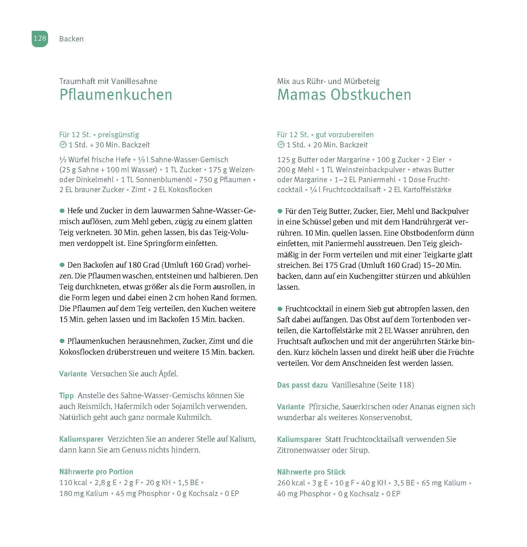 Bild: 9783432118611 | Köstlich essen Nierenerkrankungen | Barbara Börsteken | Taschenbuch