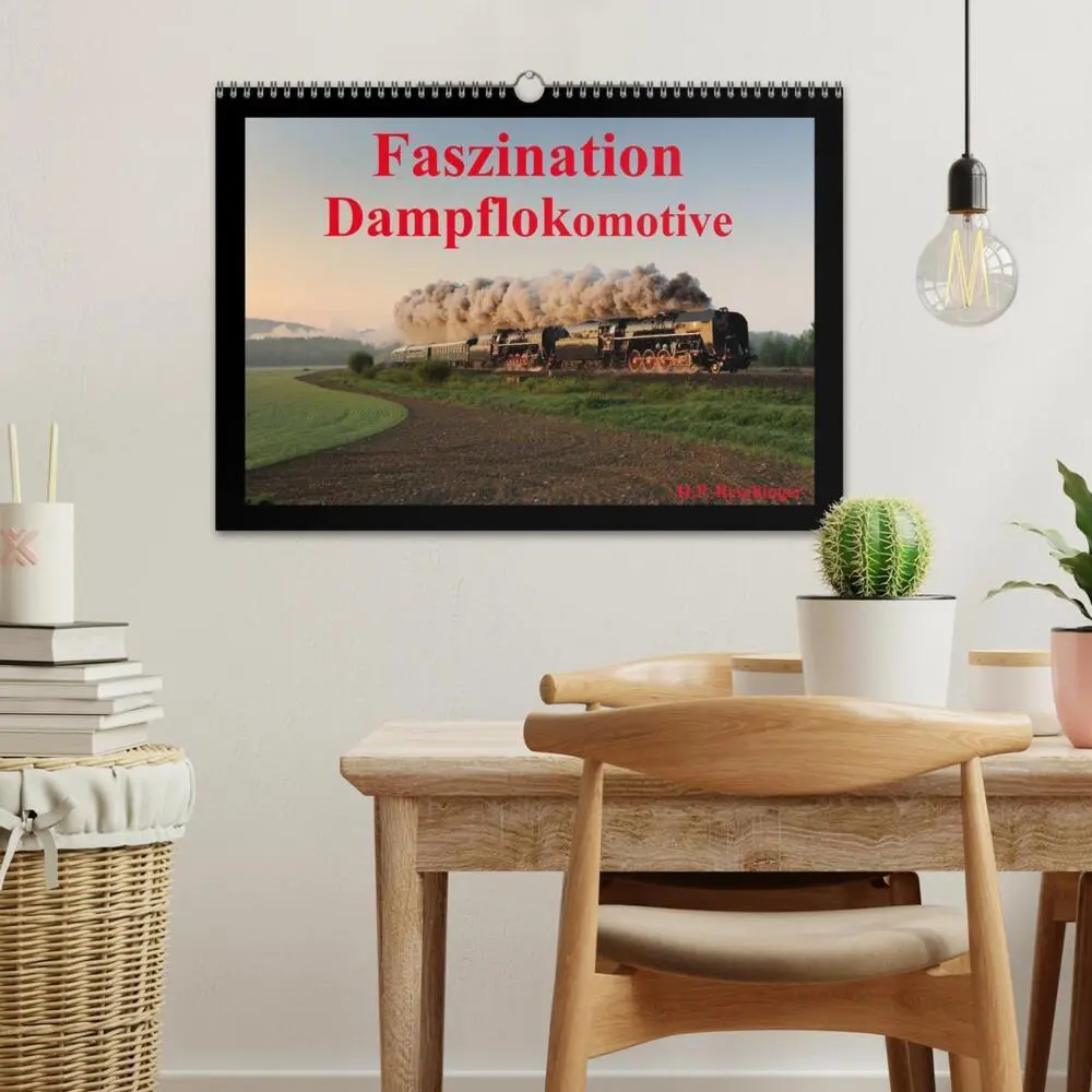 Bild: 9783435638611 | Faszination Dampflokomotive (Wandkalender 2025 DIN A3 quer),...