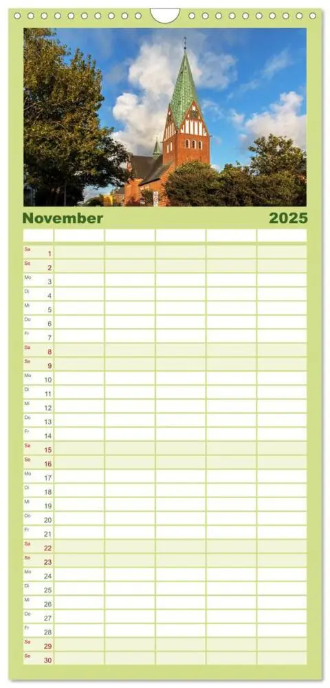 Bild: 9783457108611 | Familienplaner 2025 - Magisches Sylt mit 5 Spalten (Wandkalender,...