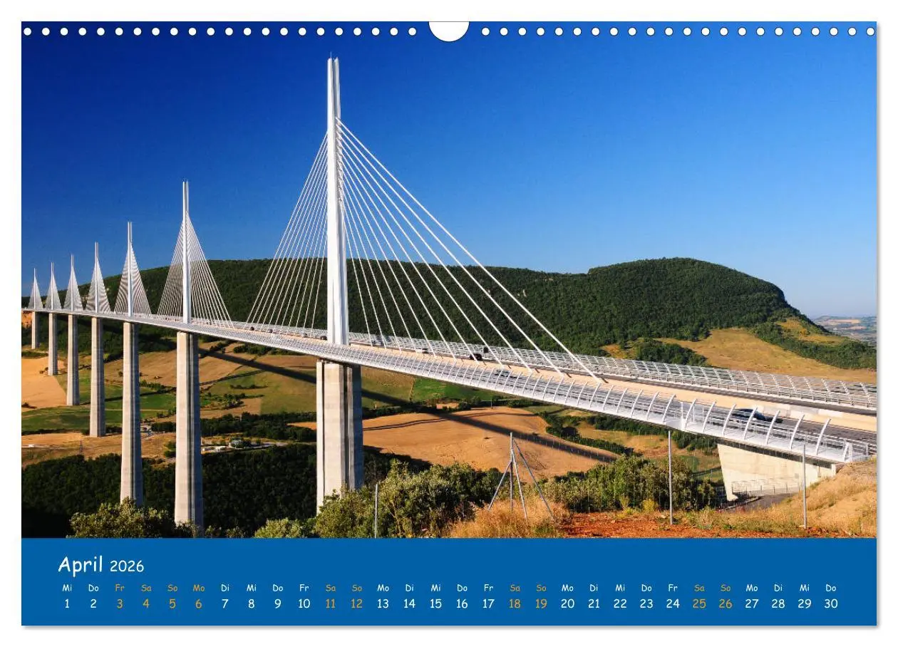 Bild: 9783457278611 | Quer durch Südfrankreich (Wandkalender 2026 DIN A3 quer), CALVENDO...