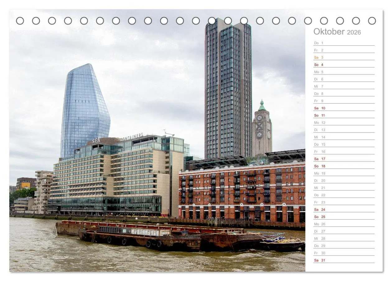 Bild: 9783457418611 | Besucht mal wieder London (Tischkalender 2026 DIN A5 quer),...