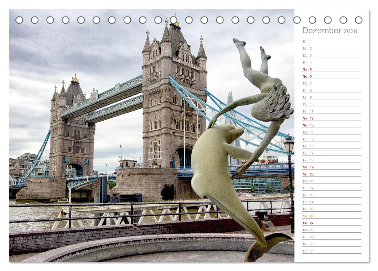 Bild: 9783457418611 | Besucht mal wieder London (Tischkalender 2026 DIN A5 quer),...
