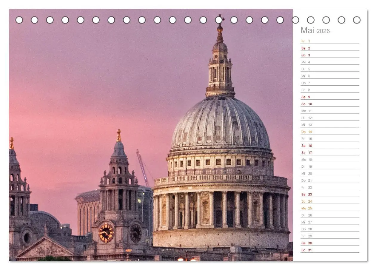 Bild: 9783457418611 | Besucht mal wieder London (Tischkalender 2026 DIN A5 quer),...