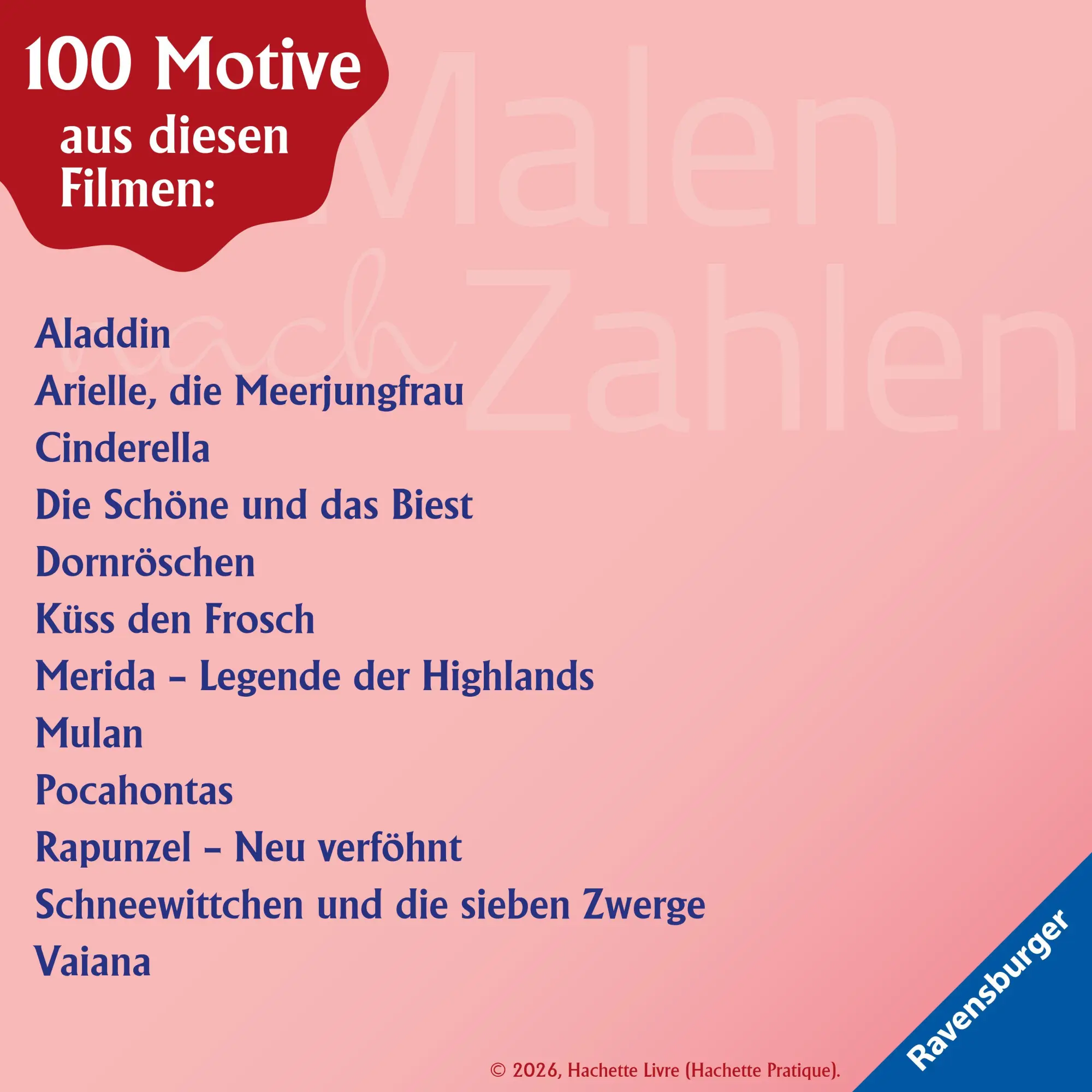 Bild: 9783473498611 | Disney Malen nach Zahlen - Prinzessinnen | Jérémy Mariez | Taschenbuch