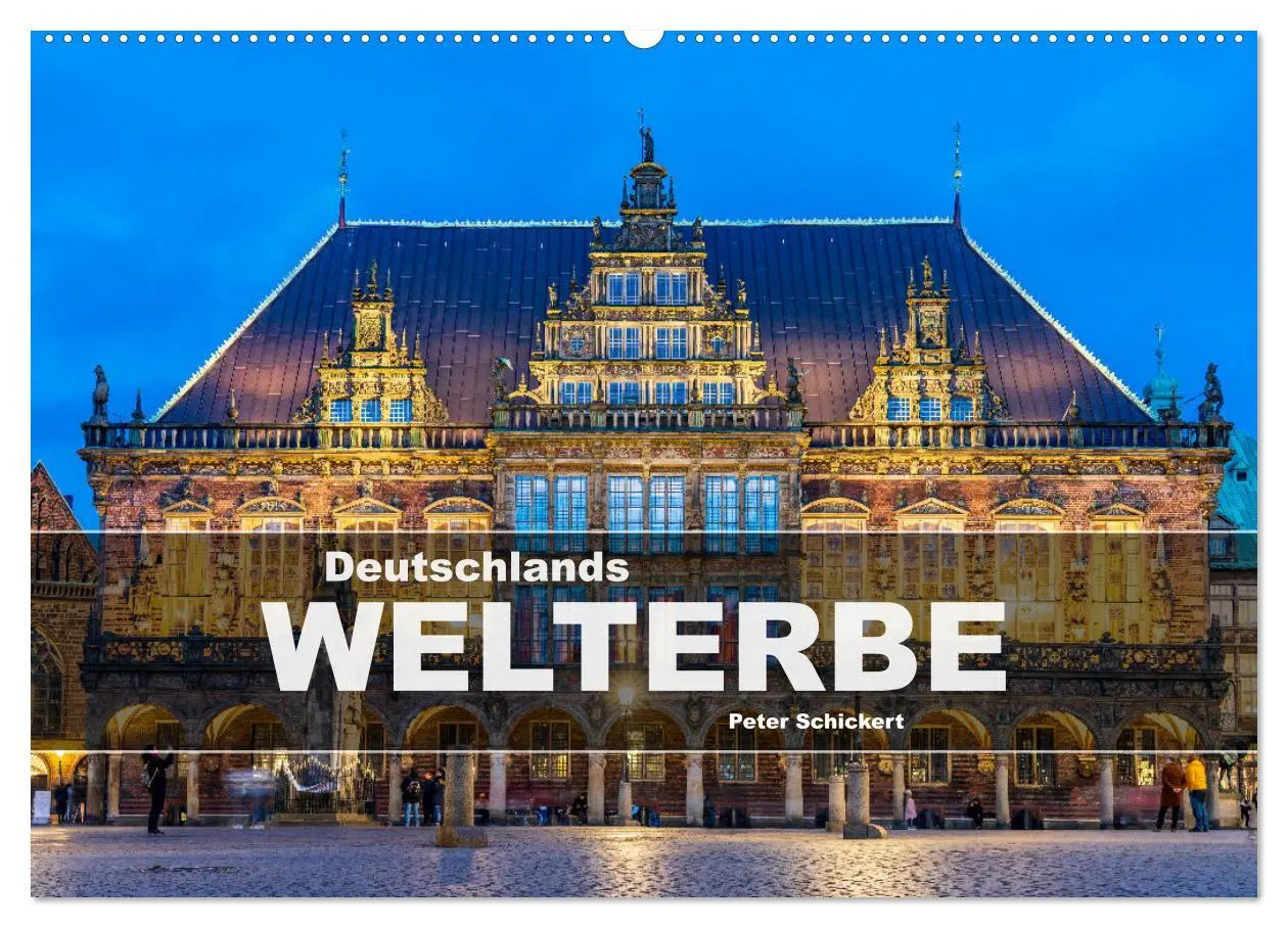 Cover: 9783516128611 | Deutschlands Welterbe (Wandkalender 2026 DIN A2 quer), CALVENDO...