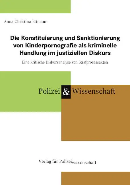 Cover: 9783866768611 | Die Konstituierung und Sanktionierung von Kinderpornografie als...