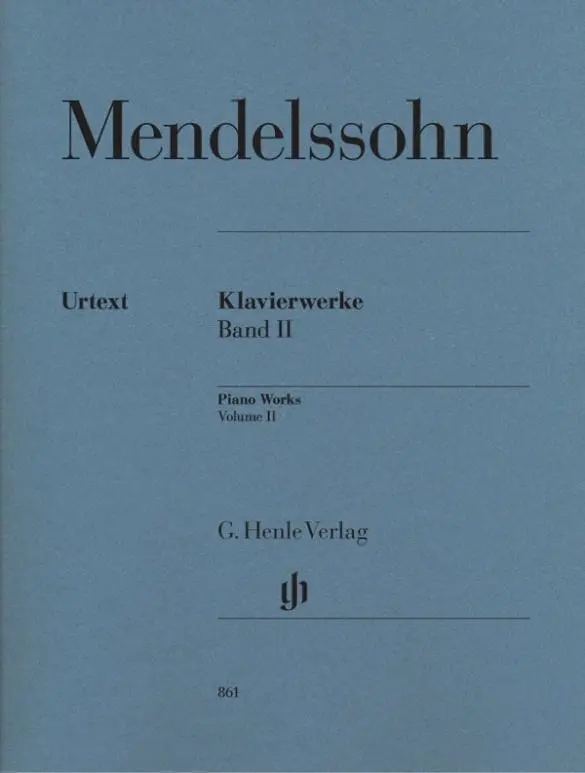 Cover: 9790201808611 | Klavierwerke Band II | Felix Mendelssohn Bartholdy | Taschenbuch
