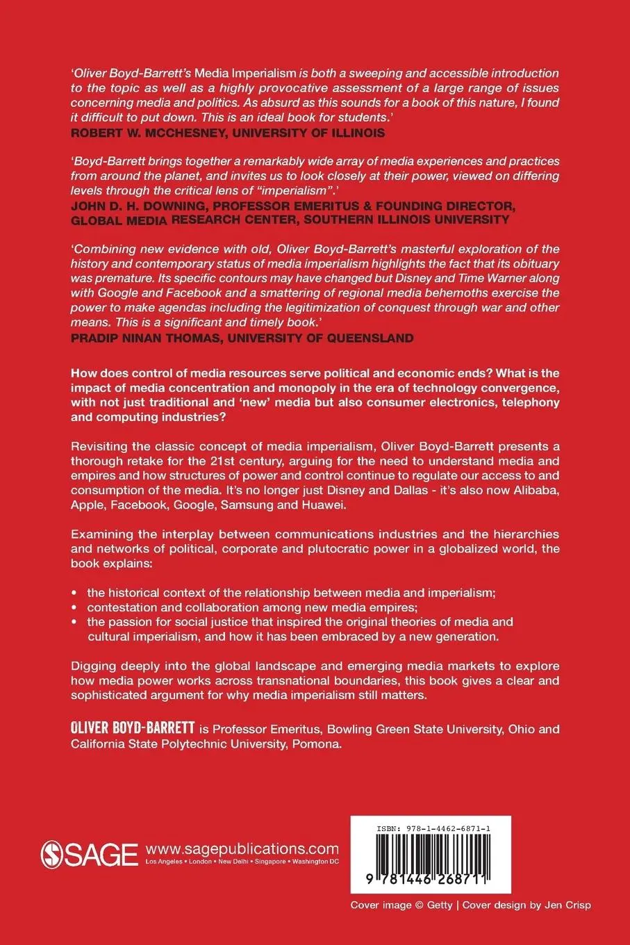 Rückseite: 9781446268711 | Media Imperialism | Oliver Boyd-Barrett | Taschenbuch | Englisch