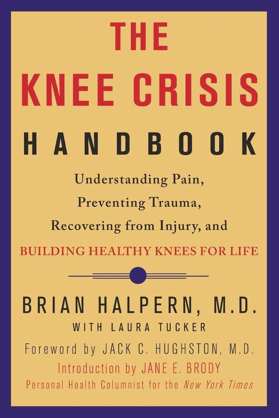 Cover: 9781579548711 | The Knee Crisis Handbook | Brian Halpern (u. a.) | Taschenbuch | 2003