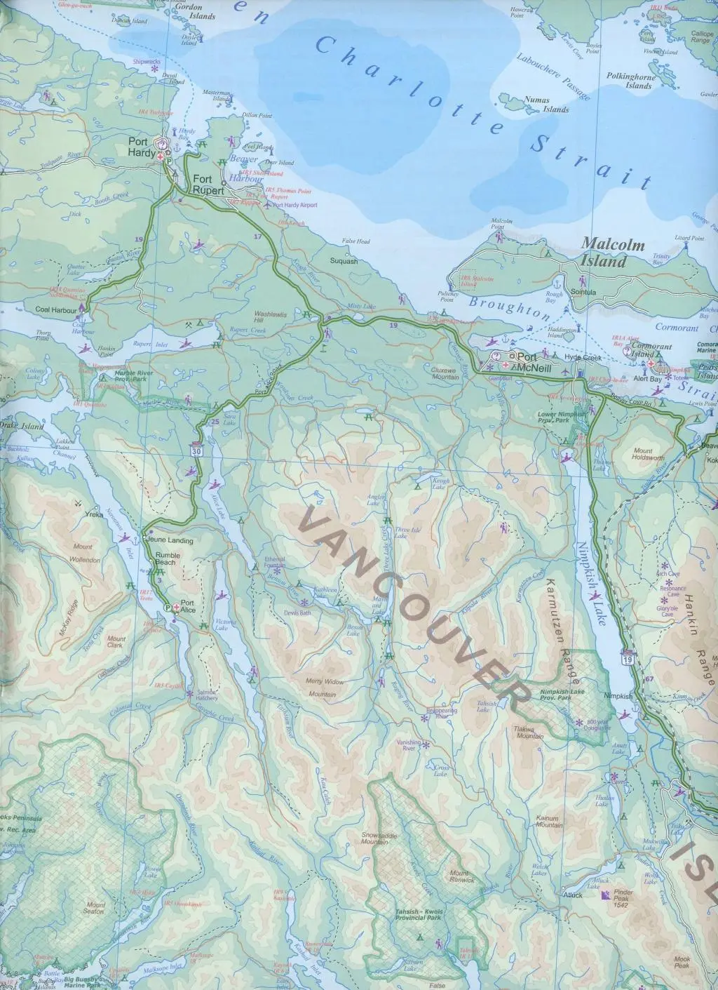Bild: 9781771298711 | International Travel Map Vancouver Island | Victoria, Tofino Region