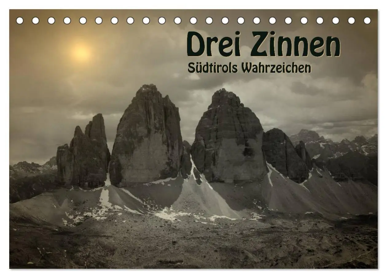 Cover: 9783457958711 | Drei Zinnen - Südtirols Wahrzeichen (Tischkalender 2026 DIN A5...