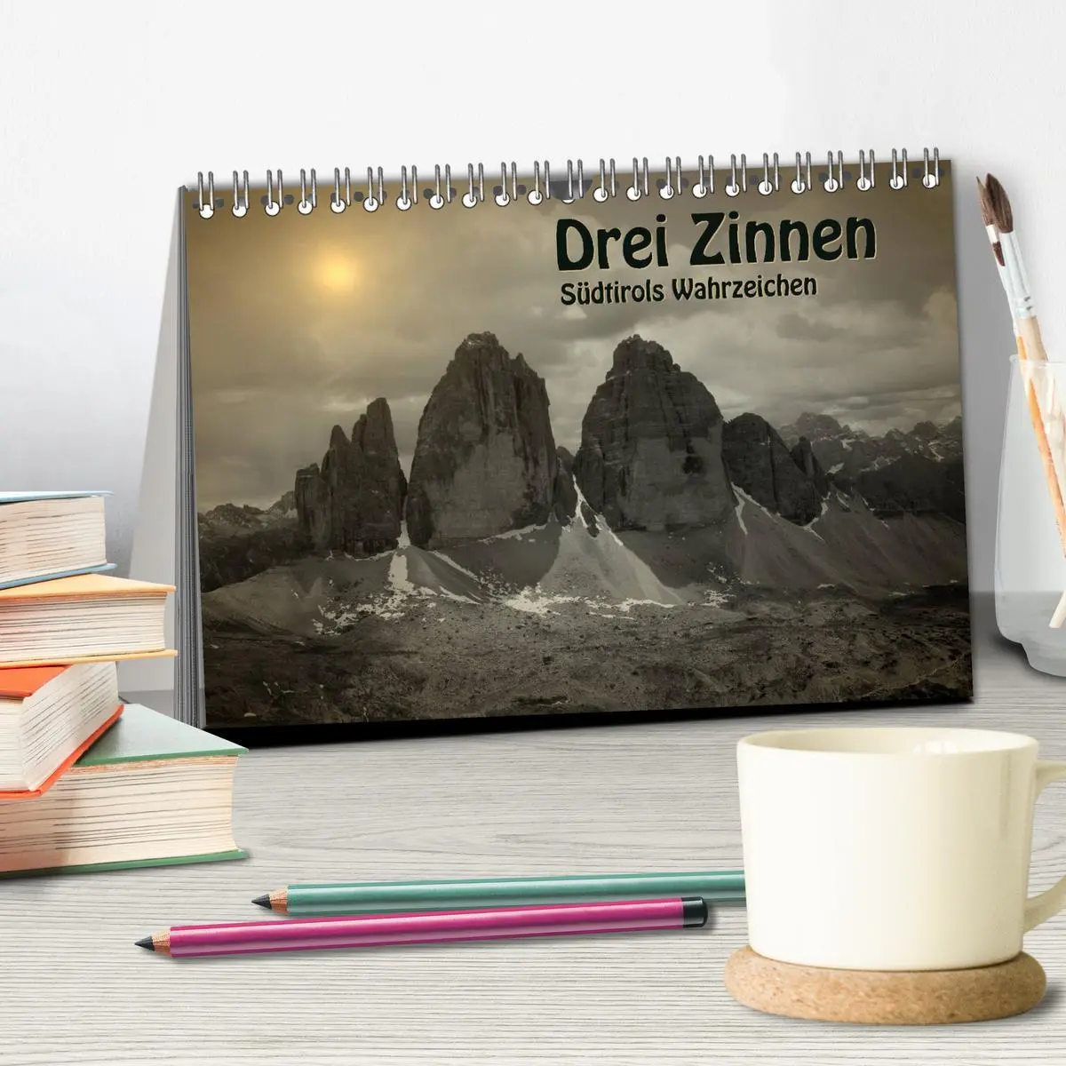 Bild: 9783457958711 | Drei Zinnen - Südtirols Wahrzeichen (Tischkalender 2026 DIN A5...