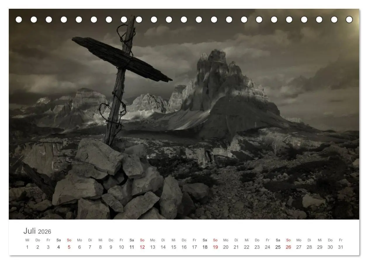Bild: 9783457958711 | Drei Zinnen - Südtirols Wahrzeichen (Tischkalender 2026 DIN A5...